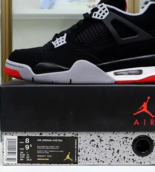 RETRO 4 OG 'BRED' AIR JORDAN 2019 0526